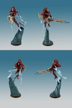 FW Eldar Irillyth Lord of Shadow Spectres by Rose Model Art