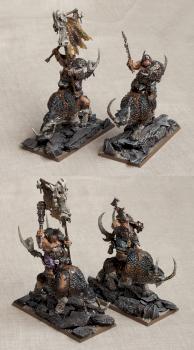Ogre Kingdoms Mournfang Cavalry by Comitiva Carmina