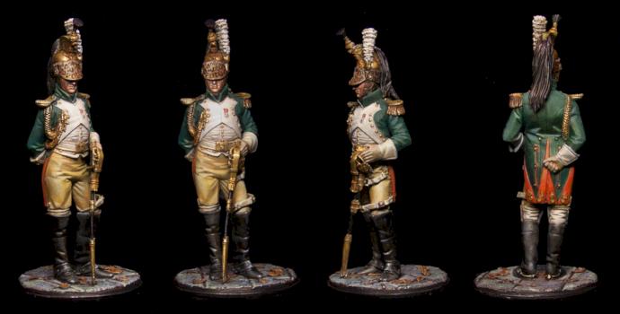 Imperial Guard, Empress' Dragoons Officer by oxotnikkod