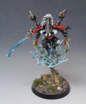 Lhykhis - Warp spider Phoenix lord by nels0nmac
