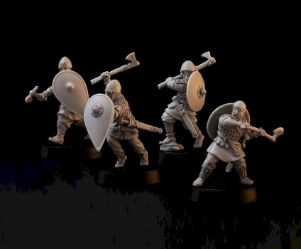 Varangian Guard wargame miniature set by Brother Vinni