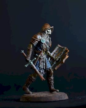 Skeleton Fighter by Mulligan