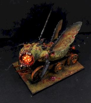 Nurgle hell cannon by teudge