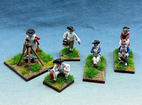 28mm French Indian War FIW by wargame