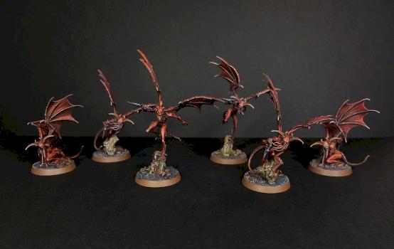 Chaos Furies by Mortighaar Minis