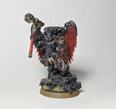 Blood Angels Death Company "Smash" Capt. by mistercrinders