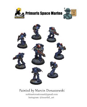 WH40K Space Marines Primaris Intercessor by Noble Art Creation