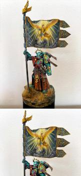 Galiot, standard bearer of the Order by Galadesty