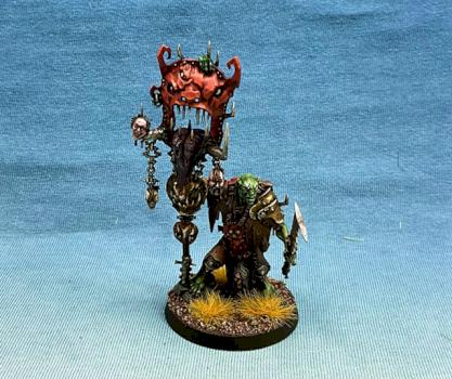 Orruks Murknob with  Belcha Banner by wargame
