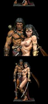 Conan and Belit by RAFF