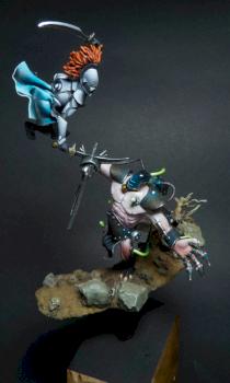 Banshee vs. Grotesque by joel