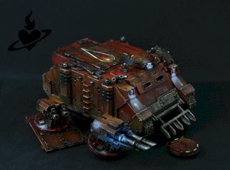 Blood Angels Rhino/Razorback by Fonsy