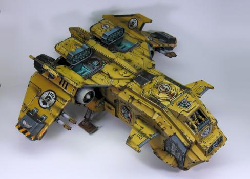 Imperial Fists Storm Eagle by Wappellious