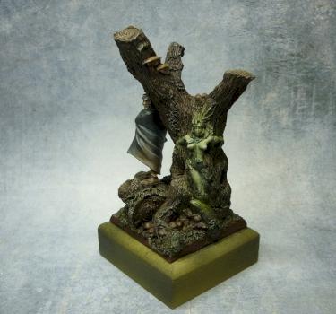 Hero Elf with Dryad by Matpaint