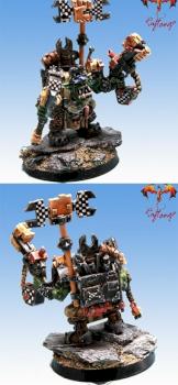 Ork Big Mek with Boss Pole by phael_minis