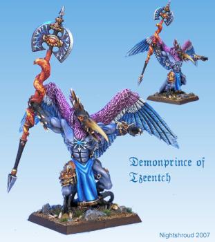Tzeentch Demonprince by Nightshroud