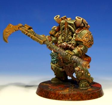 Chaos Lord Typhus, Herald of Nurgle by Paaschburg