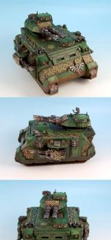 Warhammer 40K Dark Angels Predator by rene