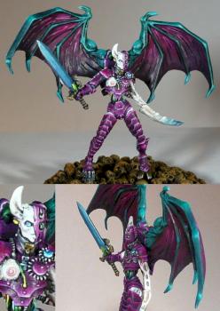 Daemon Prince of Slaanesh by eselle
