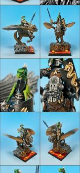 Mallobaude on Pegasus (Bretonnian Duke) by BFM Studio