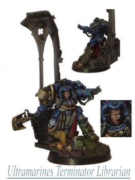 Ultramarines Terminator Librarian by miniatureheaven