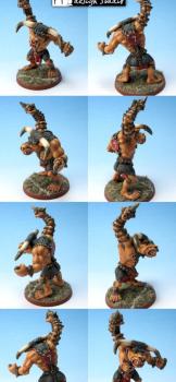 Grashnak Blackhoof - Bloodbowl minotaur starplayer by ptdesignstudio