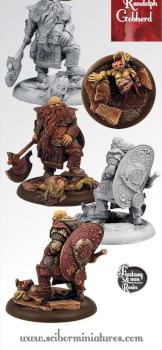 Scibor Monstrous Monsters 54mm Randolph Gobherd Dwarf by Scibor