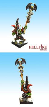 Night Goblin Shaman by hellfire studio