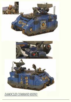 Ultramarines Rhino by miniatureheaven