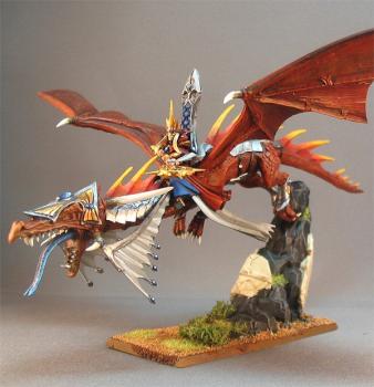 High Elf Dragon Mage 1 by Miniature Art Studio