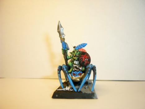 Forest Goblin Spider Rider by snezka