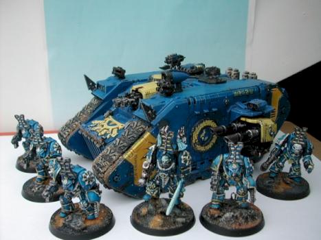 tzeentch terminator+ land raider by manu.mgt59