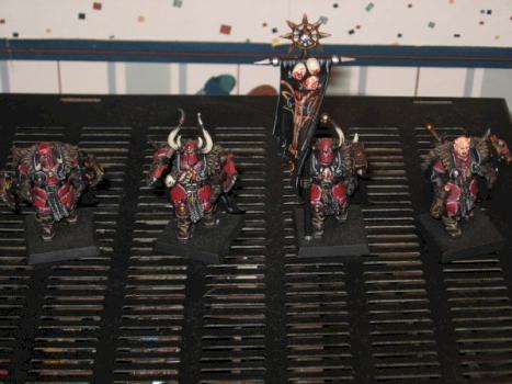 warhammer chaos Khorne chosen command by Dargor Shadowlord