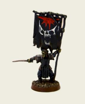 Mordor Orc Standard Bearer by Paster03