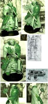Ultramarines Chaplain (28 mm) by Chasm Keeper