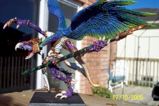 Tzeench Lord of Change by moon46