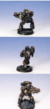 Space Marines, Black Templars Veteran by MantraStudio