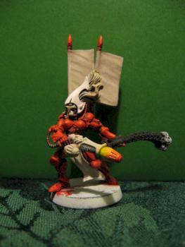 Custom Eldar Autarch by villegs