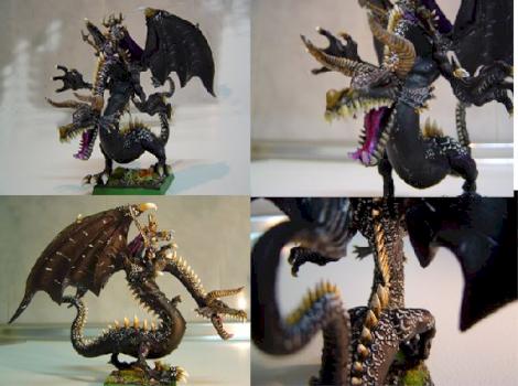 Dragon Dark Elf by Mindhunter