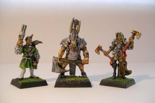 Empire, Beastmen heroes by karlee
