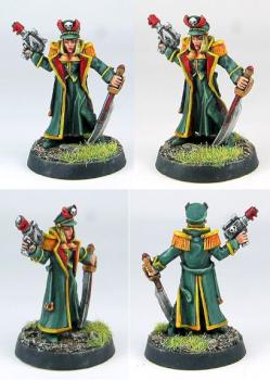 Gamesday Female IG Commissar by golgfag