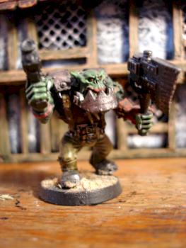 Guerrier Ork 40K by Bef