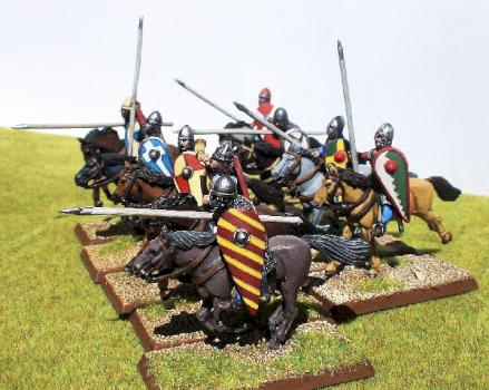 Early Crusader Knights 28mm by Meraklis