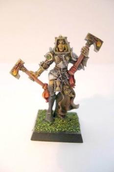 Empire Warrior Priest (Sister of Sigmar) by karlee