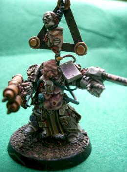 Possessed Grey Knight Icon Bearer of Nurgle by Vain Games