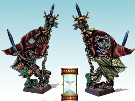Wood Elves Battle Standard Bearer by MantraStudio