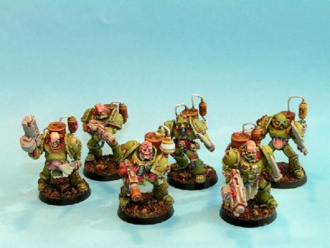 Nurgle Death Guard Squad by Vain Games