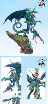Wood Elf Dragon by Black Gobbo