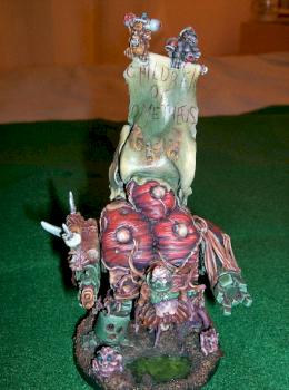 Nurgle Dreadnought with Mutated Hull by Vain Games