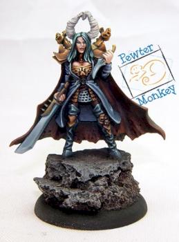 Warmachine Skarre, Pirate Queen by pewtermonkey